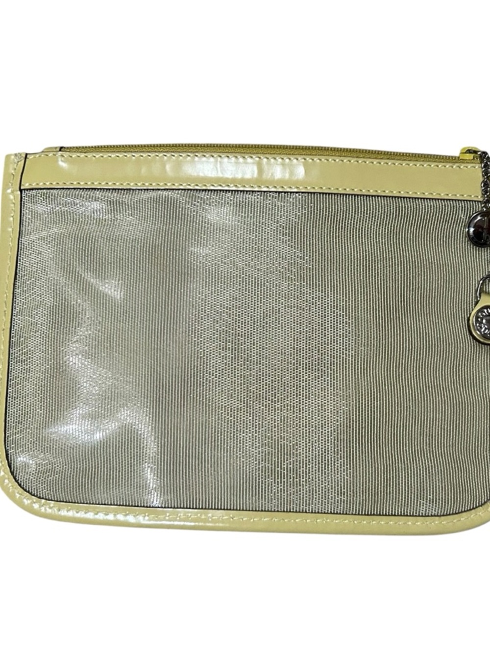 Tom Ford Gucci Mesh Tote Handbag Retro Yellow Vintage GUC Matching Pouch - Picture 3 of 15